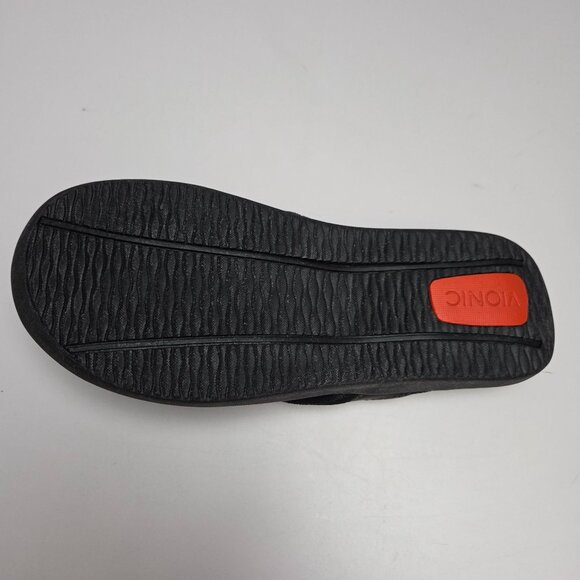 NWB Vionic 544MTide Black Sandals Men'sTide Size 9 NEW Unworn - Picture 9 of 10